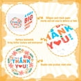 thumbnail image 4 of Tarjeta Gigante de Agradecimiento fuceury 36x56 cm Jumbo, 4 of 8