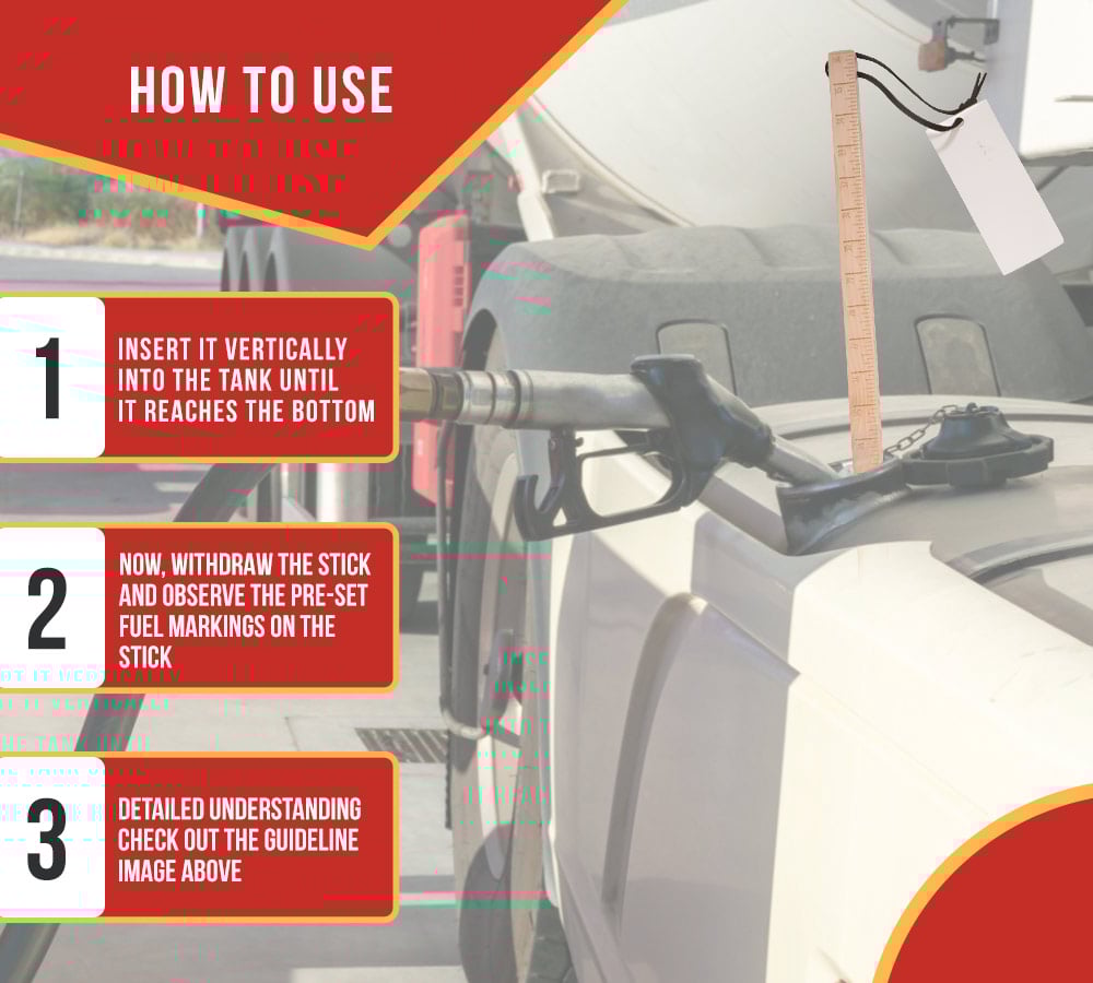 thumbnail image 2 of 2 Pack 36" Fuel Tank Measuring Stick w/Leather Strap - Pine Wood Square Fuel Level Indicator Stick - Grade Rods, 2 of 9