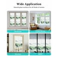 thumbnail image 6 of Window Privacy Film Foggy Forest Stained Glass Window Film Decorative Sun Block Window Cover Mountains Landscape Nature Aesthetic Window Clings Static Adhesive Sticker for Bathroom 17.7"x78.7", 6 of 7
