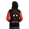 thumbnail image 3 of Friday the 13th Double-Sided Adult Red And Black Hoodie, 3 of 7