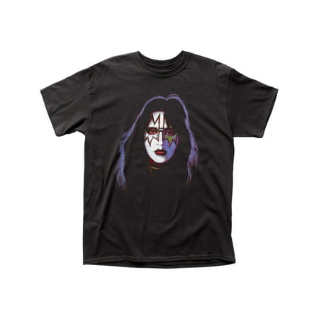 Kiss Glam Hard Rock Band Music Group Ace Frehley Adult T-Shirt