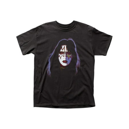 Kiss Glam Hard Rock Band Music Group Ace Frehley Adult T-Shirt Tee