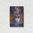 thumbnail image 3 of Luxe Metal Art 'Carnival' by David Galchutt, Metal Wall Art, 16"x24", 3 of 9