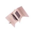 thumbnail image 3 of Cartera Corta De Cuero Pu Con Hoja / Hebilla Para Mujer, 3 of 4