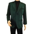 thumbnail image 5 of Men's Zacchi Sport Coat Patch Elbow Chenille Velveteen Bryan Green 74524, 5 of 8