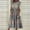 #2-Blue, variant on Pntutb Womens Summer Casual Round Neck Half Sleeve Floral Print Dresses with Pocket Blue XL