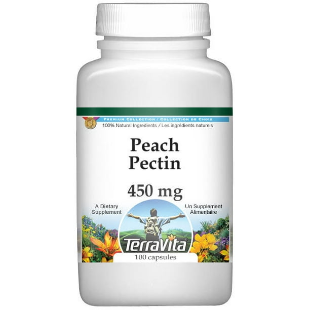 Peach Pectin 450 mg (100 Capsules, Zin 521097)