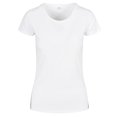 thumbnail image 1 of Build Your Brand - Camiseta Basic para Mujer (Blanco), 1 of 2