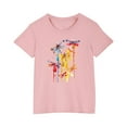 thumbnail image 1 of RXIRUCGD 2025 Vêtements d'Été pour Enfants T-shirt Imprimé Mode Mignon Col Rond Manches Courtes, 1 of 5