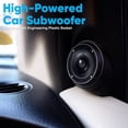 thumbnail image 4 of 3.5'' Single Voice Coil Car Subwoofer - 20 Watts at 4-Ohm Car Audio Powered Subwoofer, PP Cone with Rubber Edge,, 4 of 5