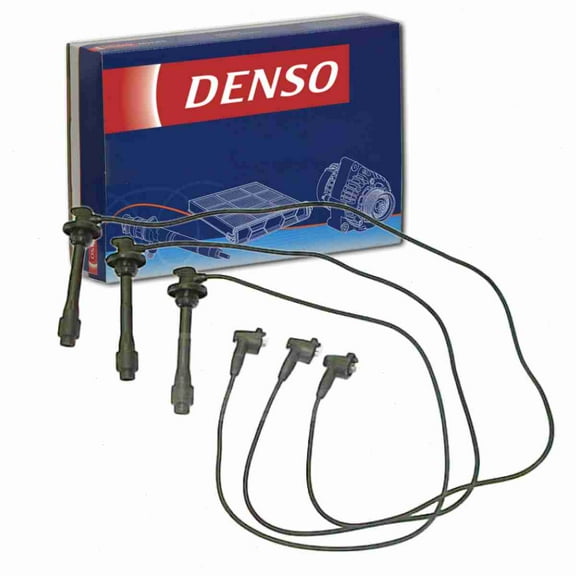 DENSO Spark Plug Wire Set compatible with Toyota Camry 3.0L V6 1996-2001