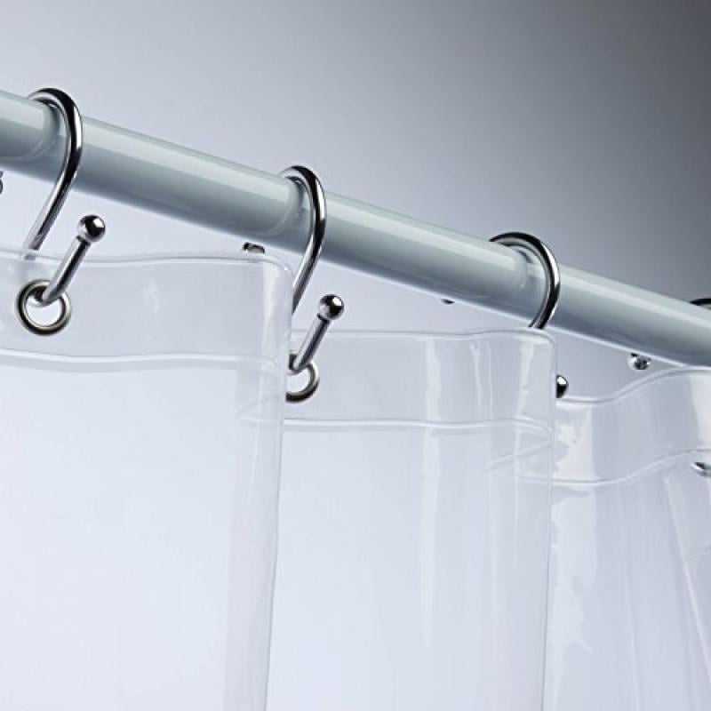 HoneyCanDo BTH03295 Shower Stall Curtain Liner, 72 by 42Inch, Clear