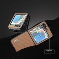 thumbnail image 3 of Case For Samsung Z Flip 5 Case Anti-shock Anti-slip Full Protective Phone Back Cover, 3 of 4