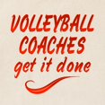 thumbnail image 2 of CafePress - Volleyball Coaches Tote Bag - Unisex Canvas Tote Bag, Beige, 1-Piece, 2 of 6