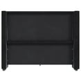 thumbnail image 5 of Merluxy Queen Bed Frame with Button Tufting Headbord,Velvet Upholstered,No Box Spring Needed,Black, 5 of 9
