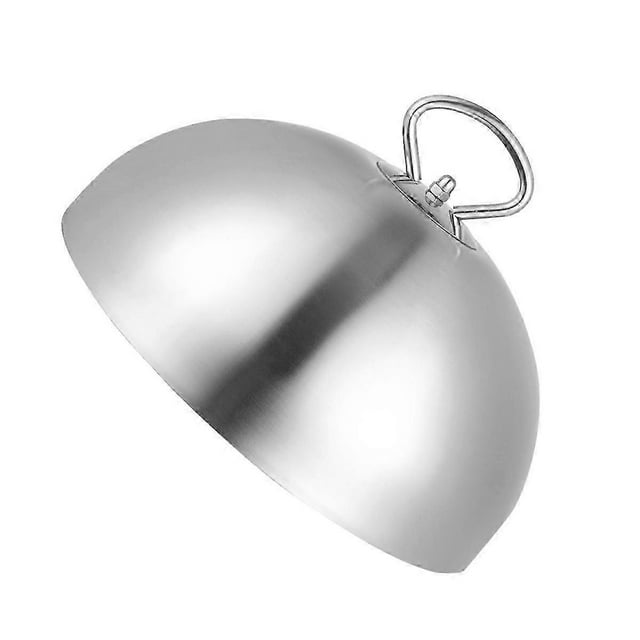 Griddle Dome Cover Teppanyaki Dome Dish Lid Heat Resistant Easy Lifting for Restaurant Home Kitchen Cooking 28 x 28 x 13cm 1Pack