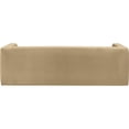 thumbnail image 3 of Meridian Furniture Henson Camel Velvet Sofa, 3 of 34