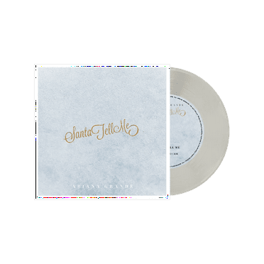 Ariana Grande - Santa Tell Me - White Vinyl - 7"