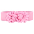 thumbnail image 2 of Women's Floral Elastic Dress With Decorative Floral Wide Waistband Men's Cowboy Belt Men's Western Leather Belts Belt Dress Medium Leather Gape Belt Adjustable Leather Belts for Men Mend Dress, 2 of 3