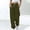 Army Green, variant on Women's Wide Leg Sweatpants with Pockets and Elastic Waist for Loose Fit Comfort