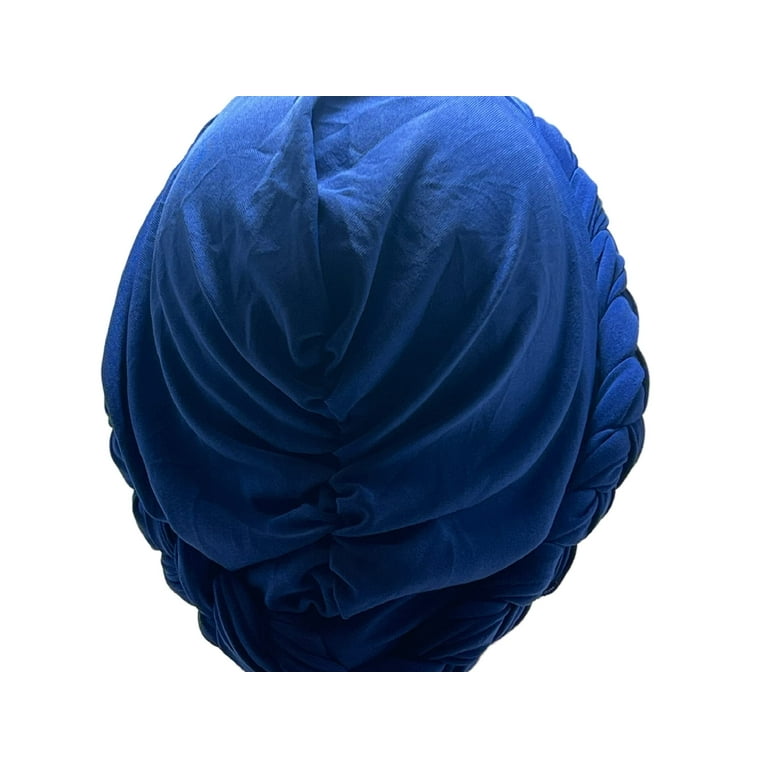 royal blue royal head wraps
