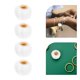 thumbnail image 1 of IFANLANDOR 50Ud Espaciadoras Pom Pom Con Agujero Metálico Para Creación De Joyería Y Manualidades, 1 of 8