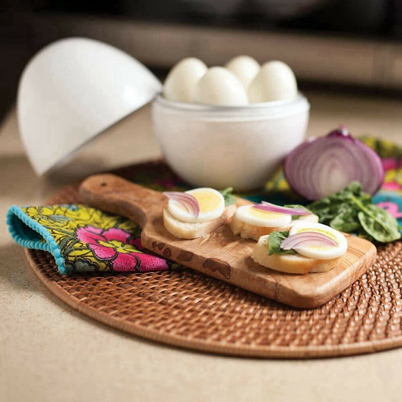 4X Egg Pod - Microwave Egg Boiler Cooker Egg Steamer Perfectly  Eggs and Detaches the Shell