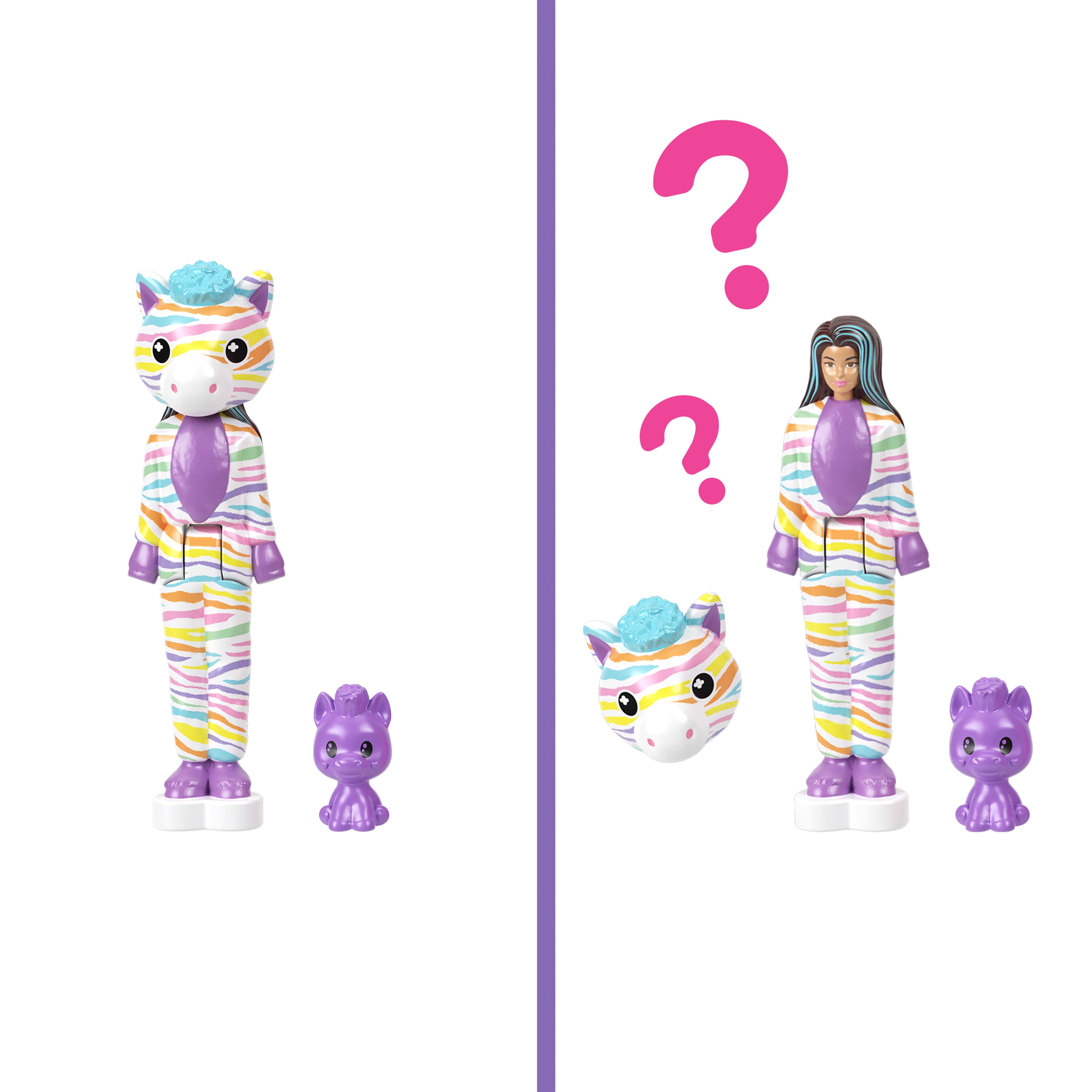 Barbie Mini BarbieLand Color Reveal Mermaid Dolls, 1.5-inch Doll with Surprise Water Reveal (Styles May Vary), Series 3