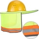 thumbnail image 3 of 2 uds casco protección para el cuello alta visibilidad protección solar completa y polaina para el cuello pañuelo cara bufanda para accesorios de casco duro, 3 of 5