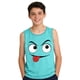 thumbnail image 2 of Camisola de Niños Pequeños 3-15 Años sin Mangas Gradiente Impresión Tela Suave para el Uso Casual Y Ocasiones Especiales, 2 of 6