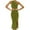 Green, variant on Fesfesfes Women Gowns Solid Slimming Knitting Bandage Backless Sloping Shoulder Hollow One Shoulder Strapless Tank Dress Tops on