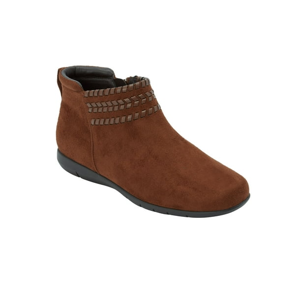wide width ankle bootie