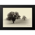 thumbnail image 2 of Van Swearingen, Debra 14x11 Black Modern Framed Museum Art Print Titled - Horses and Tress II, 2 of 5