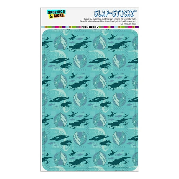 Aquaman Movie Fish and Ships Pattern Home Business Office Sign
