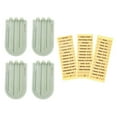 thumbnail image 2 of veasfak 4 Pieces Sewing Needle Storage Box Three Grid Durable Needle Storage Case Crafts Green, 2 of 9