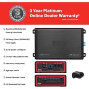 BOSS Audio Systems Elite BE1200.1D 1200 Watt Class D Car Amplifier, 1 Ohm Mosfet