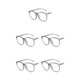 thumbnail image 1 of Qarigey Gafas de luz anti-azul para proteger los ojos de la computadora contra luces dañinas, anteojos de computadora, montura de ceniza a la Type2 NO2, 1 of 6