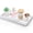 Whitewashed-6.5" x 1.2" x 13", variant on 13" Bathroom Vanity Tray For Counter - Black Wood Toilet Tank Makeup Perfume Catchall Coffee Table Wooden Kitchen Countertop Organizer Soap Dispenser