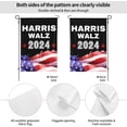 thumbnail image 2 of Kamala Harris Garden Flag President Tim Waltz Vp Flag Kamala Harris Garden Flag President Tim Waltz Vp Garden Flag Funny Garden Flag 12x18 Double Sided Garden Flag, 2 of 8