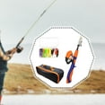 thumbnail image 6 of Kids Fishing Pole Rod and Reel Combo Compact Sturdy ABS Plastic for Beginners Youth Parent Child Adventures, 6 of 9
