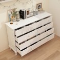 thumbnail image 4 of Oxylife Wooden 10-Drawer Dresser, White Chest of Drawers Storage Cabinet, 4 of 9