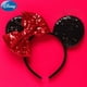 thumbnail image 3 of Diadema con orejas de Mickey y Minnie para mujer, decoración de fiesta temática de Disney, personaje de dibujos animados de Cosplay, diadema de fiesta para Navidad, 3 of 4