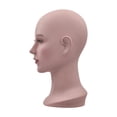 thumbnail image 4 of Soporte de exhibición de cabeza de maniquí para extensiones de cabello, superficie lisa, resistente y versátil, soporte para pelucas, auriculares,, 4 of 9