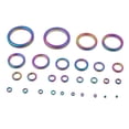 thumbnail image 2 of Bgsha 28pcs Fishing Rod Repair Kit Ring Rod Eye Replacement Kit Ceramic Guide Ring Rod, 2 of 10