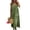 A-Green293, variant on Womens Boho Dresses Solid Color V-Neck Sleeveless Loose Flowy Maxi Beach Casual Dress