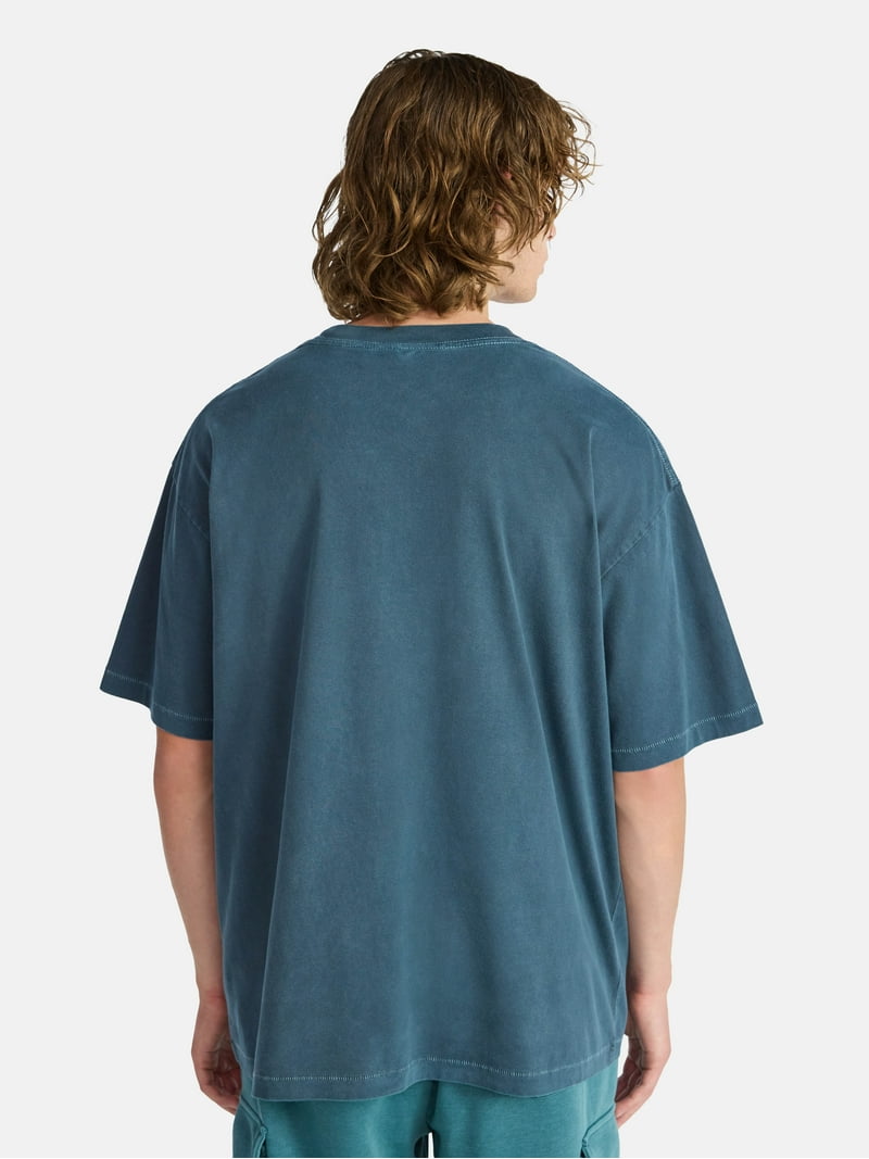 No Boundaries All Gender Cotton Oversize Tee with Short