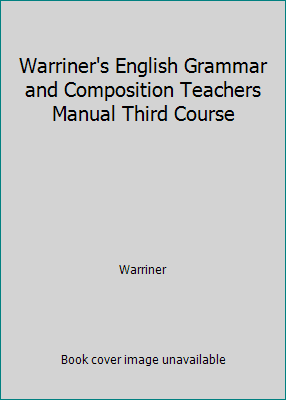 Warriner's English Grammar And Composition