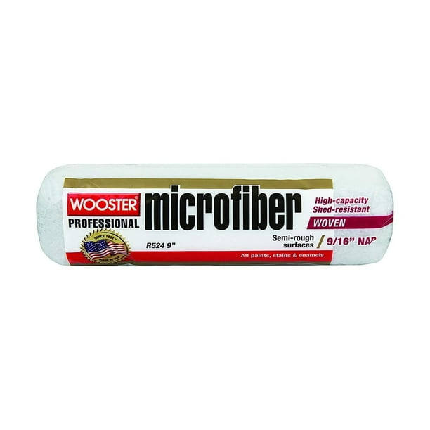Rodillo de pintura Wooster R524-9 de microfibra, 23 cm