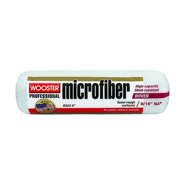 Rodillo de pintura Wooster R524-9 de microfibra, 23 cm