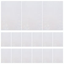 Hemoton 10 Sheets Laminator Logo Holographic Cold Laminating Film 29.80X21.00X0.01CM